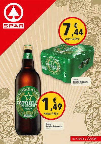 Catálogo SPAR en Ametlla de Mar | Oferta Mensual | Spar y Eurospar | 10/9/2024 - 22/9/2024