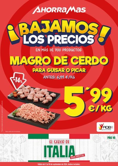 Ofertas de Hiper-Supermercados en Cabañas de la Sagra | ¡Bajamos los precios! de Ahorramas | 12/9/2024 - 18/9/2024