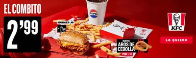 Catálogo KFC en Barcelona | El combito desde 2,99€  | 12/9/2024 - 30/9/2024