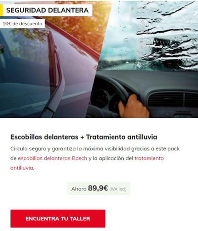 Catálogo Carglass en Paterna | Seguridad delantera desde 10€ de descuento. | 13/9/2024 - 30/9/2024