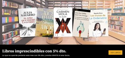 Ofertas de Libros y Papelerías en Zaratán | 5% dto. de Casa del Libro | 13/9/2024 - 30/9/2024