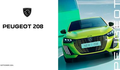 Catálogo Peugeot en Barcelona | Nuevo Peugeot E-208 Eléctrico | 16/9/2024 - 16/9/2025