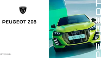 Catálogo Peugeot en Cartagena | Nuevo Peugeot E-208 Eléctrico | 16/9/2024 - 16/9/2025