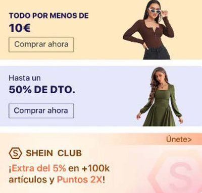 Ofertas de Ropa, Zapatos y Complementos en Sant Llorenç des Cardassar | Promociones de SheIn | 17/9/2024 - 30/9/2024