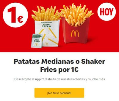 Catálogo McDonald's en Jaca | 1€ hoy | 17/9/2024 - 21/9/2024