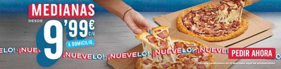 Catálogo Domino's Pizza en Manises | Medianas desde 9,99€ | 17/9/2024 - 30/9/2024