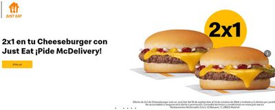 Catálogo McDonald's en Jaca | 2x1 | 17/9/2024 - 13/10/2024