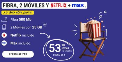 Catálogo Yoigo en Córdoba | Fibra, 2 Móviles y Netflix + max. | 17/9/2024 - 27/9/2024