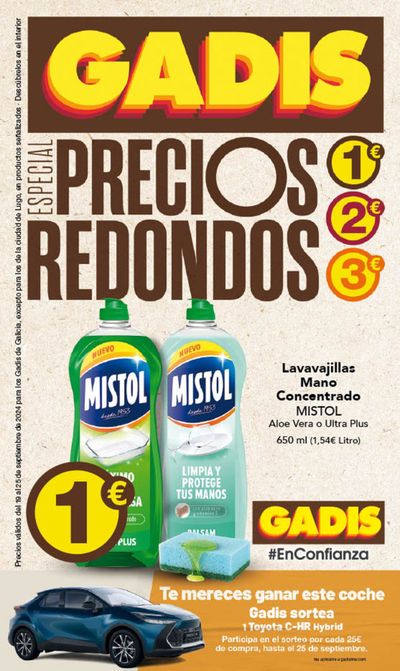 Catálogo Gadis en Pobra do Caramiñal | Especial Precios Gadis | 19/9/2024 - 25/9/2024