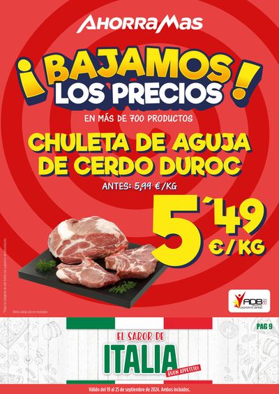 Catálogo Ahorramas en Madrid | ¡Bajamos los precios! | 19/9/2024 - 25/9/2024