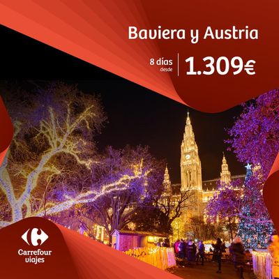 Catálogo Carrefour Viajes en Plasencia | Baviera y Austria desde 1.309€  | 19/9/2024 - 30/9/2024