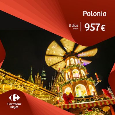 Catálogo Carrefour Viajes en Huelva | Polonia desde 957€  | 19/9/2024 - 30/9/2024