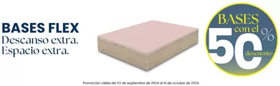 Ofertas de Hogar y Muebles en Fuentes de Nava | Bases con el 50% descuento de Flex Noctalia | 19/9/2024 - 30/9/2024