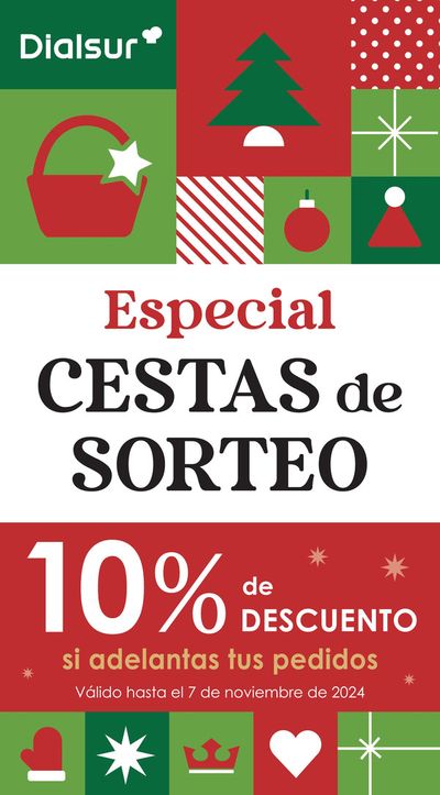 Catálogo Dialsur Cash & Carry en Elda | Especial Cestas sorteo | 20/9/2024 - 7/11/2024