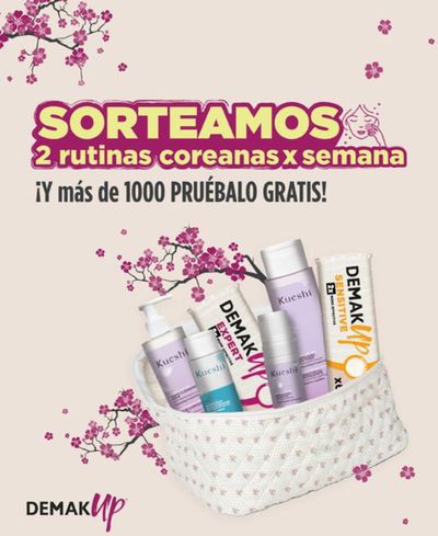 Ofertas de Perfumerías y Belleza en Algorfa | Sorteo!  de Demak'Up | 20/9/2024 - 31/10/2024