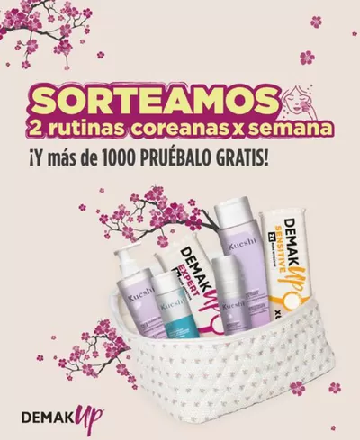 Ofertas de Perfumerías y Belleza en Benejúzar | Sorteo!  de Demak'Up | 20/9/2024 - 31/10/2024