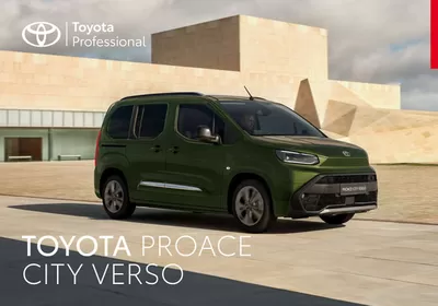 Catálogo Toyota en Albacete | Catálogo Proace City Verso | 23/9/2024 - 21/9/2025