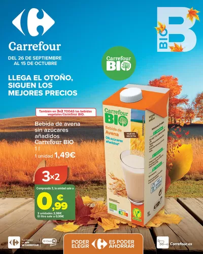 Catálogo Carrefour en San Pedro del Pinatar |  BIO | 26/9/2024 - 15/10/2024