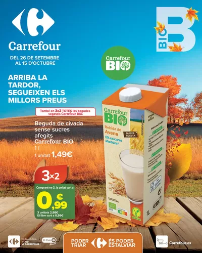 Catálogo Carrefour en Vilallonga de Ter |  BIO | 26/9/2024 - 15/10/2024