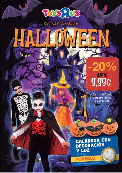 Catálogo ToysRus en Alcorcón | HALLOWEEN | 1/10/2024 - 31/10/2024