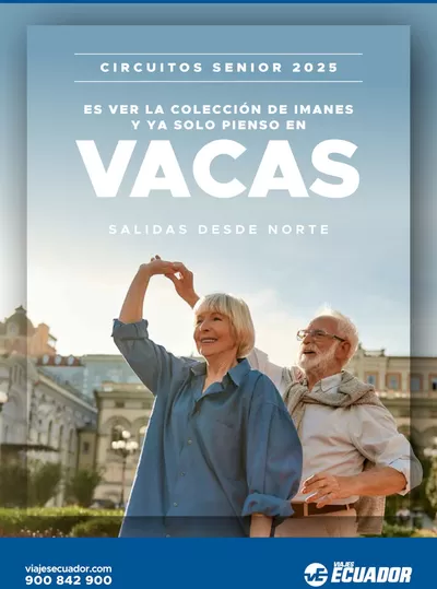 Catálogo Viajes Ecuador en Soria | Circuitos Senior 2025 | 1/1/2025 - 31/7/2025