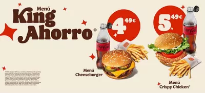 Ofertas de Restauración en Autol | Promoción de Burger King | 27/9/2024 - 31/10/2024