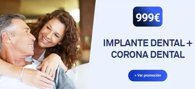 Ofertas de Salud y Ópticas en Vila Joiosa | 999€ Implante dental + corona dental de Vivanta | 1/10/2024 - 31/10/2024