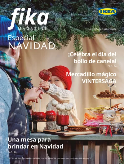 Catálogo IKEA en Arrecife | IKEA Catálogo Fika Magazine | octubre - diciembre | 2/10/2024 - 31/12/2024