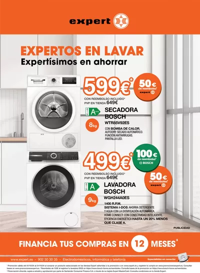 Catálogo Expert en Albacete | OFERTAS LAVADO | 2/10/2024 - 31/10/2024