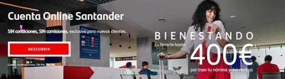 Ofertas de Bancos y Seguros en Madrigalejo | Promoción de Banco Santander | 2/10/2024 - 31/10/2024