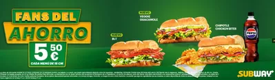 Catálogo Subway en Alicante | Fans del Ahorro! | 2/10/2024 - 31/10/2024