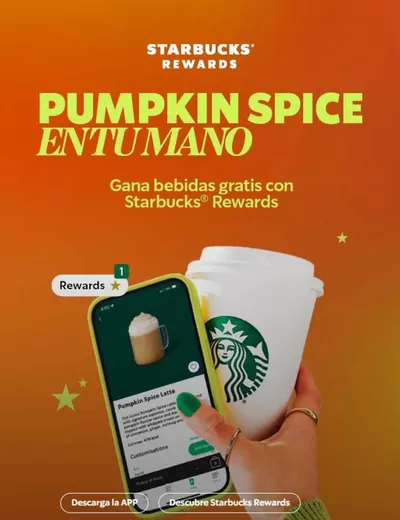 Ofertas de Restauración en Baeza | Promoción de Starbucks | 2/10/2024 - 31/10/2024