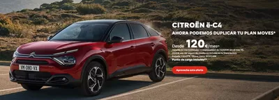 Catálogo Citroën en Vitoria | Oferta CITROËN ë-C4 desde 120€/mes | 3/10/2024 - 31/10/2024