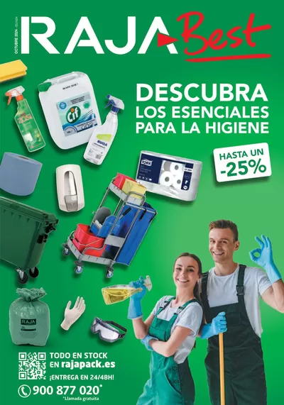 Ofertas de Jardín y Bricolaje en Villares | DESCUBRA LOS ESENCIALES PARA LA HIGIENE de RAJA | 7/10/2024 - 31/10/2024