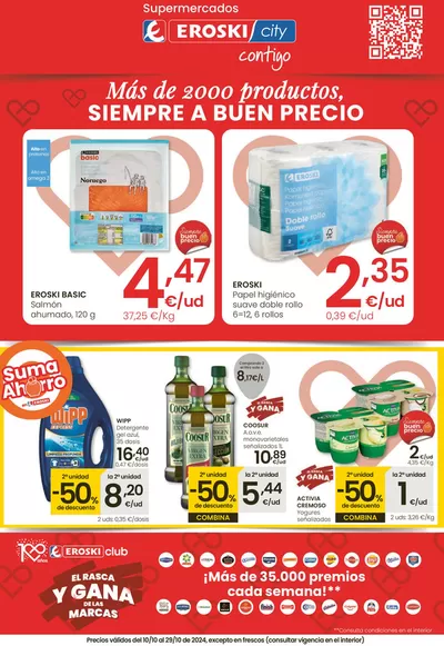 Catálogo Eroski en Sineu | Más de 2000 productos, SIEMPRE A BUEN PRECIO City Baleares | 10/10/2024 - 29/10/2024