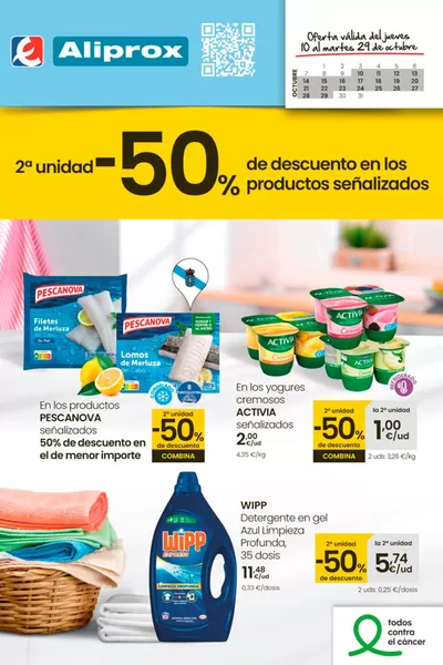 Catálogo Eroski en Vigo | 2ª unidad -50% de descuento ALIPROX | 10/10/2024 - 29/10/2024