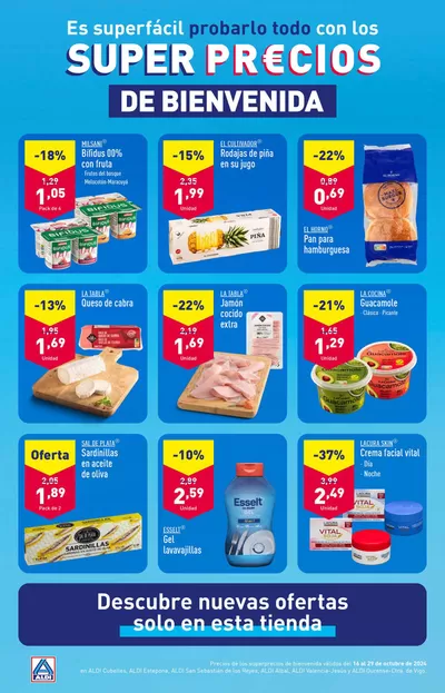 Catálogo ALDI en Alcobendas | Super Precios de bienvenida | 16/10/2024 - 29/10/2024