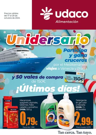 Catálogo UDACO en Mora | Unidersario - UDACO  | 17/10/2024 - 29/10/2024