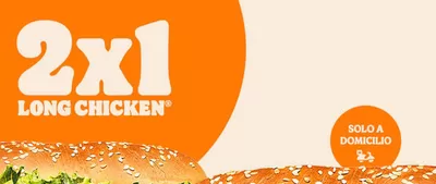 Ofertas de Restauración en Alcoi | 2x1 de Burger King | 16/10/2024 - 30/10/2024