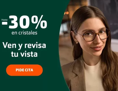 Ofertas de Salud y Ópticas en Cacabelos | Hasta -30% en Cristales de MasVisión | 17/10/2024 - 31/10/2024