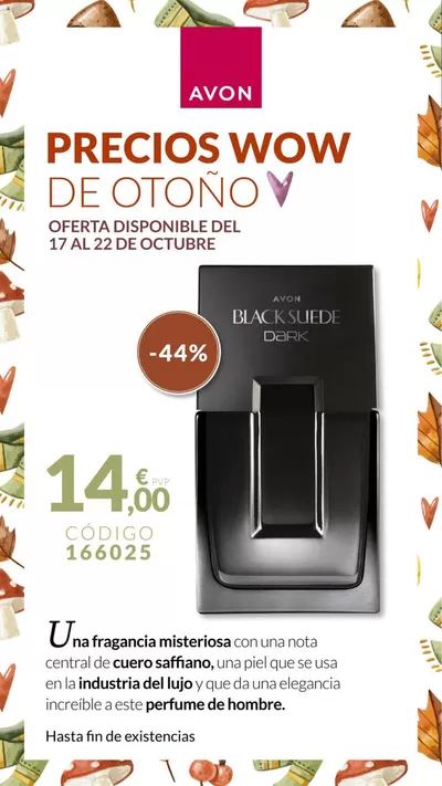 Ofertas de Perfumerías y Belleza en Vegadeo | Precios wow de AVON | 21/10/2024 - 22/10/2024