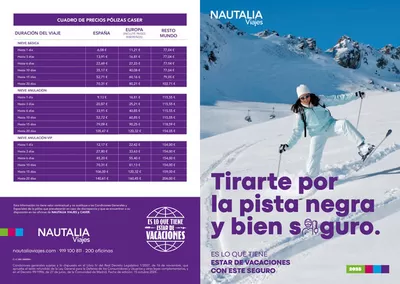 Ofertas de Viajes en Vila-real | Catálogo Seguros Nieve de Nautalia Viajes | 21/10/2024 - 30/11/2024