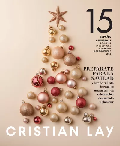 Ofertas de Perfumerías y Belleza en San Antonio de Benagéber | PREPÁRATE PARA LA NAVIDAD de Cristian Lay | 21/10/2024 - 10/11/2024