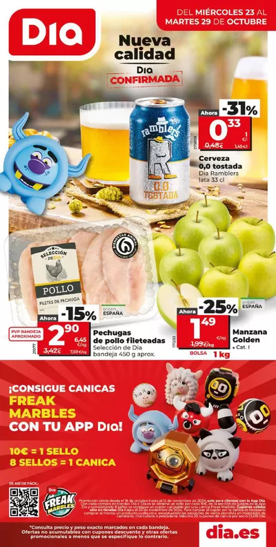 Catálogo Dia en Bigastro | Nueva Calidad Dia del 23 al 29 de octubre | 23/10/2024 - 29/10/2024