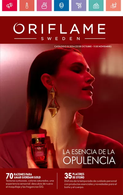 Ofertas de Perfumerías y Belleza en Rafal | LA ESENCIA DE LA OPULENCIA de Oriflame | 22/10/2024 - 11/11/2024