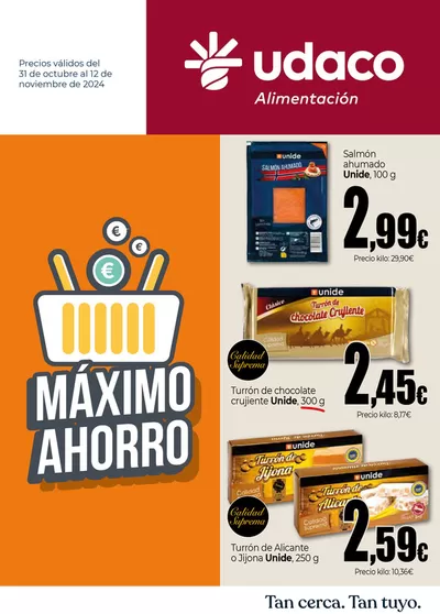 Catálogo UDACO en Montejo de Arévalo | Máximo Ahorro - UDACO  | 31/10/2024 - 12/11/2024