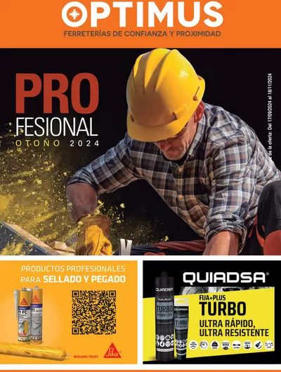 Catálogo Optimus en Campos | PROFESIONAL 2024 | 22/10/2024 - 18/11/2024