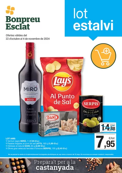 Catálogo BonpreuEsclat en Barcelona | Fullet d'ofertes quinzenals  | 23/10/2024 - 4/11/2024