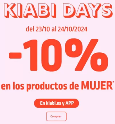 Catálogo Kiabi en Narón | -10% | 23/10/2024 - 24/10/2024