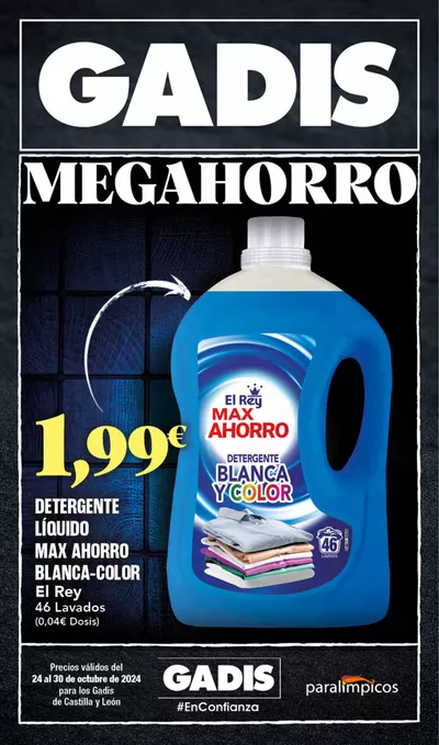 Catálogo Gadis en Benavente | Megahorro Castilla y Leon | 24/10/2024 - 30/10/2024